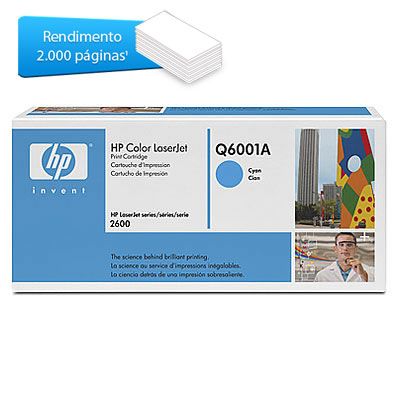 Toner Hp Q6001ab Ciano Ww