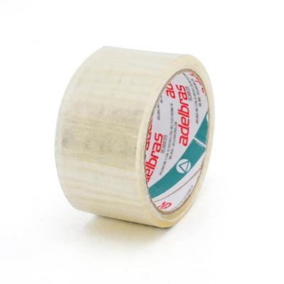 Fita Adesiva 48mm X 50m Transparente Qualitape 520 Adelbras