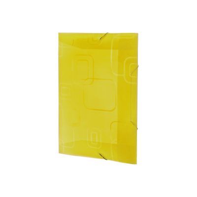 Pasta Aba Elastica Oficio Dellofine Amarela 0,35 Micra Dello 0241.a