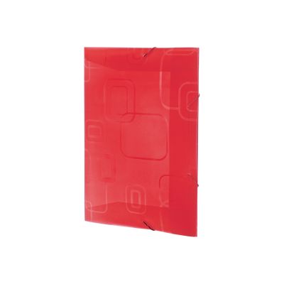 Pasta Aba Elastica Oficio Dellofine Vermelha 0,35 Micra Dello 0241.u