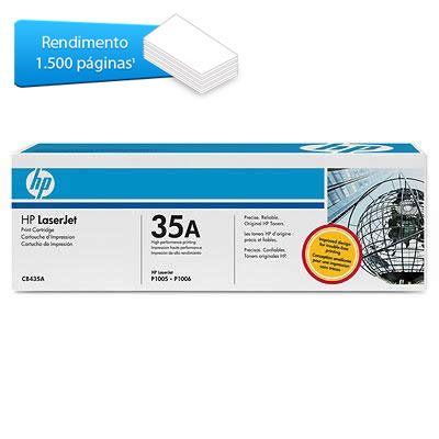 Toner Hp Cb435ab  Preto