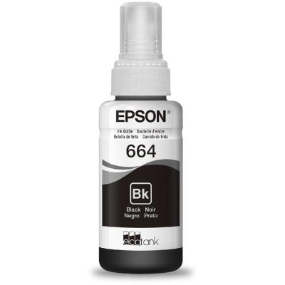 Refil De Tinta Epson T664120 Al Preto Original