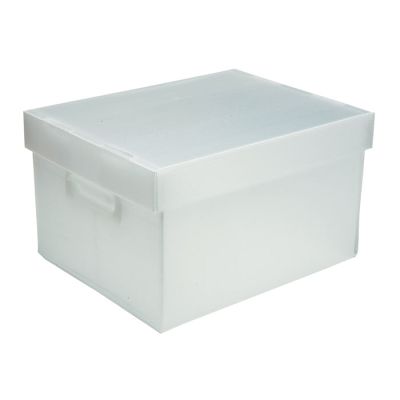 Caixa Organizadora Media Cristal Plus Best Box Polibras 0022917