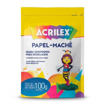 Papel Mache 100g Acrilex 1210