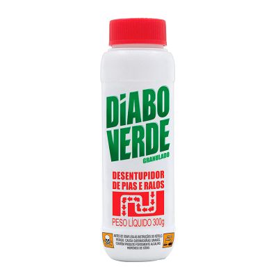 Desentupidor Para Pia Diabo Verde 300ml