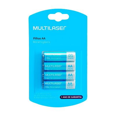 Pilha Recarregavel Aa Cb052 2500mah C/4 Un Multi