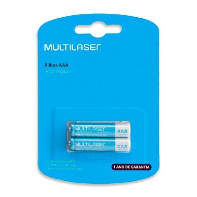 Pilha Recarregavel Aaa Cb051 1000mah C/2 Un Multi