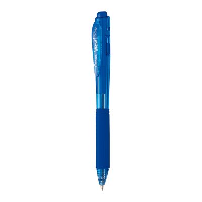 Caneta Esferografica Retratil Wow 1.0mm Azul Bk440-c Pentel