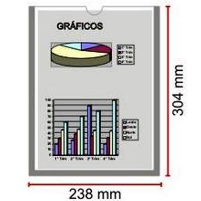 Quadro Multiuso Oficio Acetato Cristal Lousart