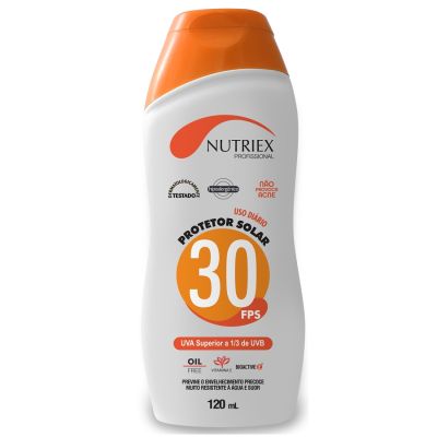 Protetor/bloqueador Solar 120ml Nutriex Fps30