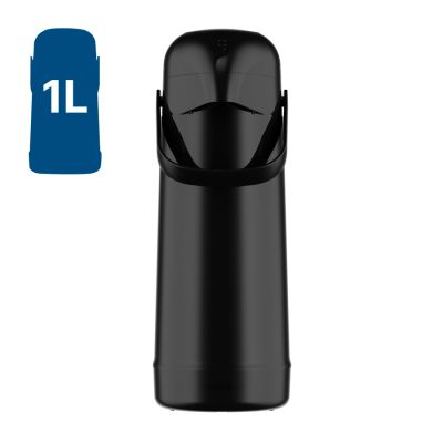 Garrafa Termica 1l Magic Pump 8700 Preta Termolar