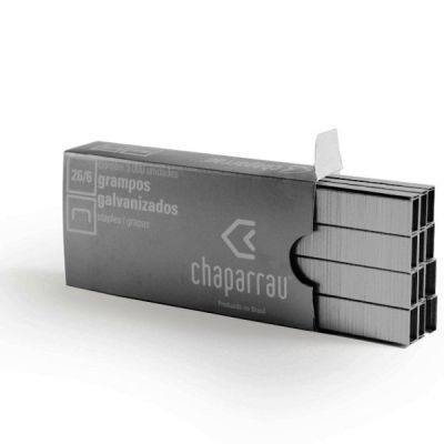 Grampo 26/6 Galvanizado Cx C/ 5000 Chaparrau
