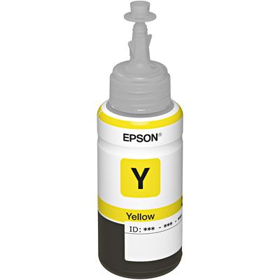 Refil De Tinta Epson T673420 Al Amarelo Original