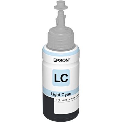 Refil De Tinta Epson T673520 Ciano Claro