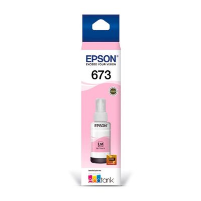 Refil De Tinta Epson T673620 Magenta Claro Original