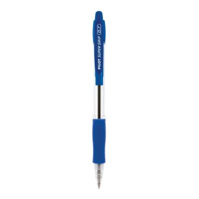 Caneta Esferografica Retratil Bps Supergrip 0.7mm Azul Pilot