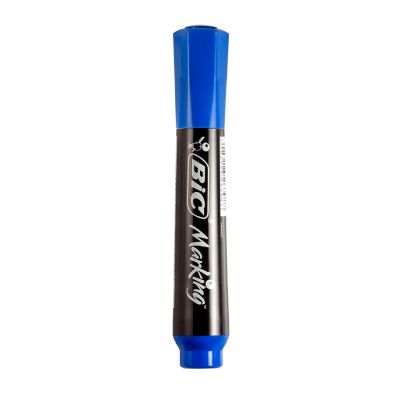 Caneta Marcador Permanente Azul Bic