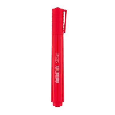 Caneta Marcador Permanente Ca4003 Vermelho Brw