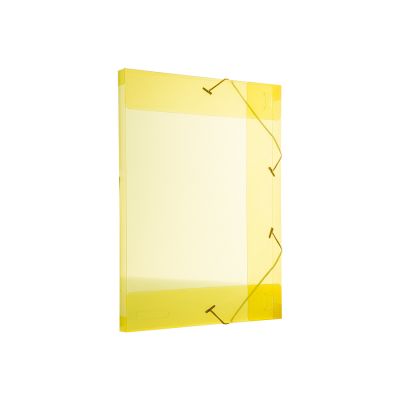 Pasta Aba Elastica Oficio Line 20mm Amarela 0,50 Micra Dello 0255.a