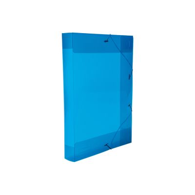 Pasta Aba Elastica Oficio Line 40mm Azul 0,50micra Dello 0257.c