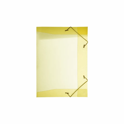 Pasta Aba Elastica 1/2 Oficio Line Amarela Dello 0252.a