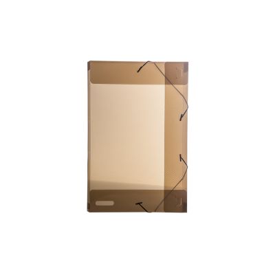 Pasta Aba Elastica 25mm 1/2 Oficio Dello Line Fume 0253.i