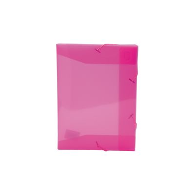 Pasta Aba Elastica 25mm 1/2 Oficio Rosa Dello Line 0253.q Ww