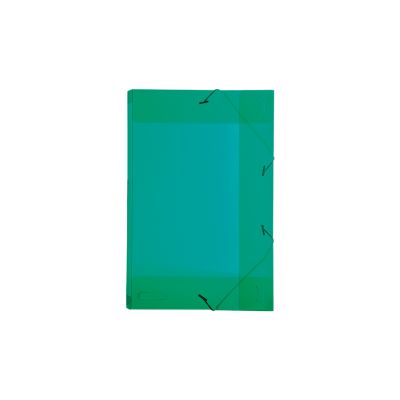 Pasta Aba Elastica 25mm 1/2 Oficio Verde Dello Line 0253.t