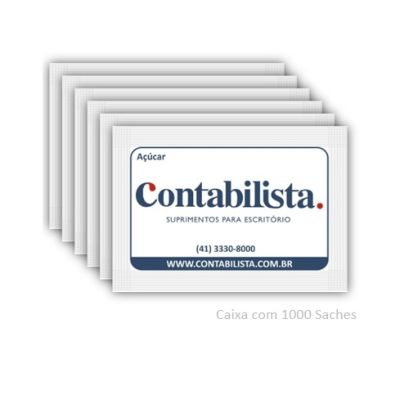 Acucar Cristal Sache 5g Contabilista C/1000 Un