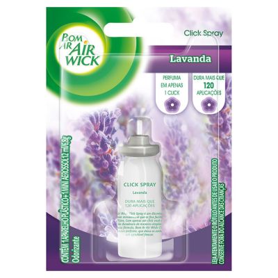 Odorizador De Ar Bom Ar Air Wick Lavanda Refil 12ml