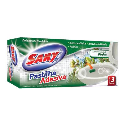 Pastilha Adesiva Sanitaria C/3 Pinho Sany Bril
