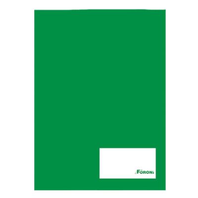 Caderno Linguagem Brochura Capa Dura 1/4 96fls Verde Foroni