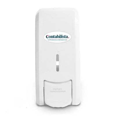 Dispenser P/ Sabonete Liquido Em Refil 800ml Branco Contabilista 32206