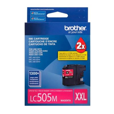 Cartucho De Tinta Brother Lc505m Magenta Original Ww