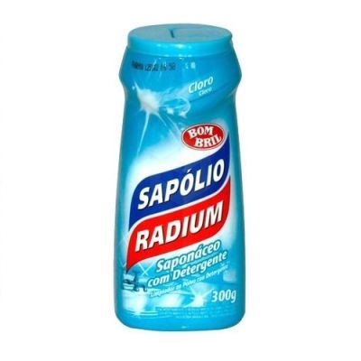 Saponaceo Em Po 300g C/cloro Sapolio Radium Bombril