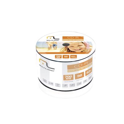 Cd-r Gravavel 52x 700mb Shrink C/50 Cd051 Multi