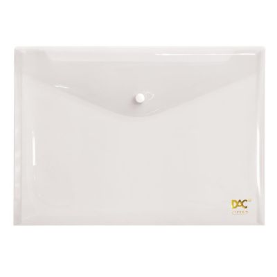 Malote Polipropileno Cristal 332x237mm 653pp-tr Dac