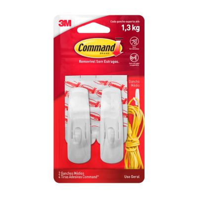 Gancho Command Medio Cm-348 C/2 3m