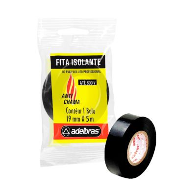 Fita Adesiva Isolante 19mm X 5m Adelbras