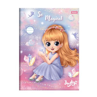 Caderno Caligrafia Brochurao Capa Dura 40fls Judy Foroni