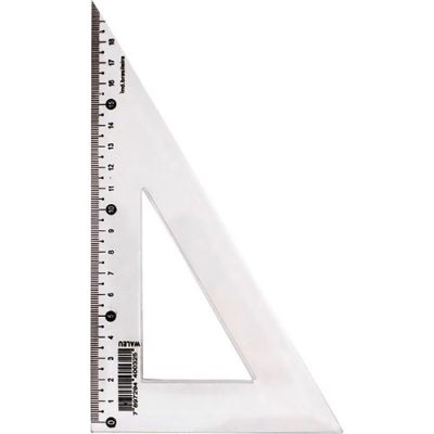 Esquadro 60º 21cm Waleu