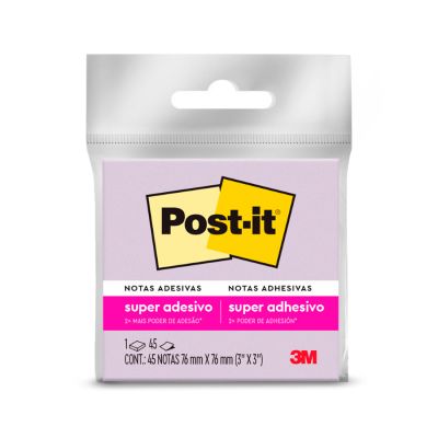 Post-it Roxo 45 Fls 76 X 76mm 3m