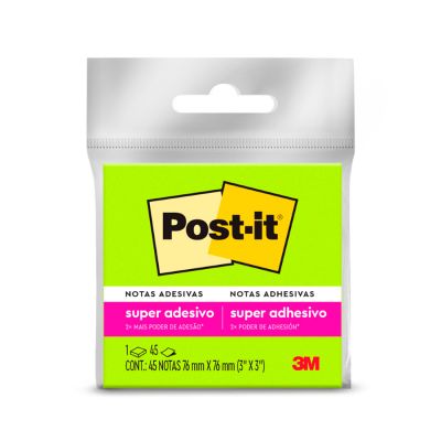 Post-it Verde 45 Fls 76 X 76mm 3m