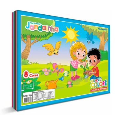 Bloco Criativo 235x325mm 120g 32fls Jandainha