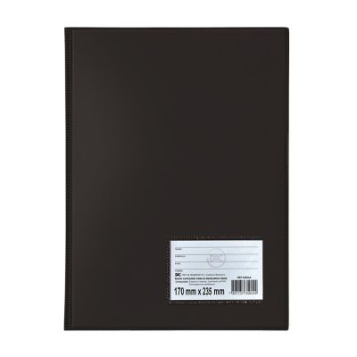 Pasta Catalogo 30 Plasticos 1/2 Oficio C/ Visor 1026-30 Dac