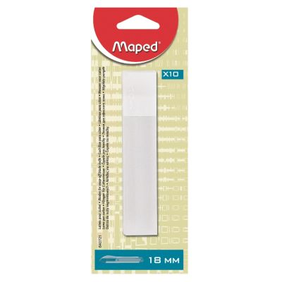 Lamina Larga 18mm Estojo C/10un 640721 Maped