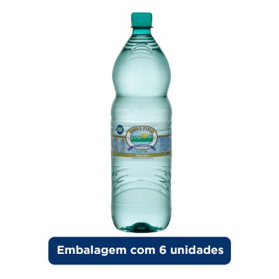 Agua Mineral Sem Gas 1500ml C/6 Garrafas Ouro Fino