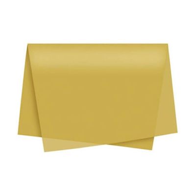 Papel Seda Dourado 48x60 C/100fls Vmp