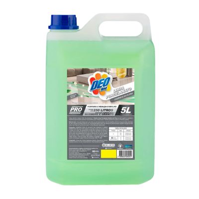 Limpa Porcelanato Concentrado 5l Essencia Da Flora Deoline