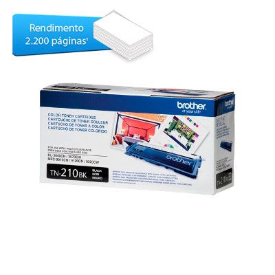 Toner Brother Tn210bk Preto Original